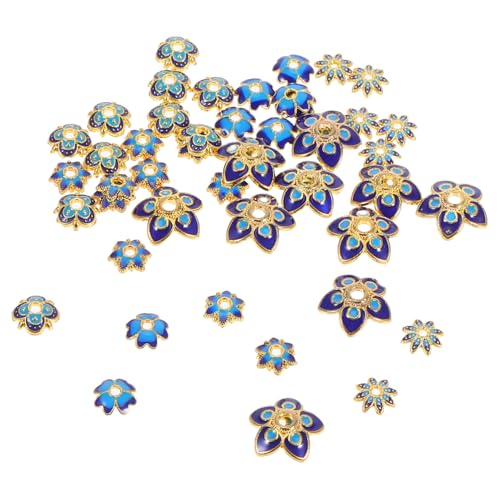 FONDOTIN 50 Stück Dekorative Halter für Diy Schmuck Endkappen für Armbänder und Ohrringe Langlebig und Leicht für Kreative Bastelprojekte FONDOTIN 50 Stück Dekorative Halter für Diy Schmuck Endkappen für Armbänder und Ohrringe Langlebig und Leicht für Kreative Bastelprojekte von FONDOTIN