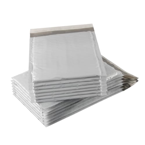 FONDOTIN 50 Stück Graue Selbstklebende Versandtaschen mit Luftpolster Stoßfest und Kratzschutz Mailer Umschläge für Wertgegenstände Digitale Produkte und Alltagsverpackung FONDOTIN 50 Stück Graue Selbstklebende Versandtaschen mit Luftpolster Stoßfest und Kratzschutz Mailer Umschläge für Wertgegenstände Digitale Produkte und Alltagsverpackung von FONDOTIN