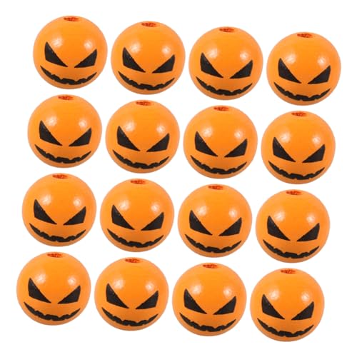 FONDOTIN 50 Stück Holzperlen Dekoration Halloween Bastelperlen Grobe Herstellung Rustikale Halloween Party Zahlen Totenkopf Dekorationen Tier Tablett FONDOTIN 50 Stück Holzperlen Dekoration Halloween Bastelperlen Grobe Herstellung Rustikale Halloween Party Zahlen Totenkopf Dekorationen Tier Tablett von FONDOTIN