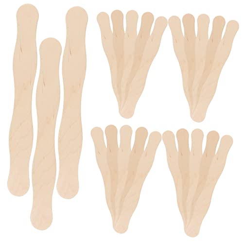 FONDOTIN 50 Stück Holzstäbchen für Diy Bastelarbeiten für Hochzeitsprogramme Farbmischung Kreative Projekte Robuste und Wiederverwendbare Bastelmaterialien Natürlichem Holzton FONDOTIN 50 Stück Holzstäbchen für Diy Bastelarbeiten für Hochzeitsprogramme Farbmischung Kreative Projekte Robuste und Wiederverwendbare Bastelmaterialien Natürlichem Holzton von FONDOTIN