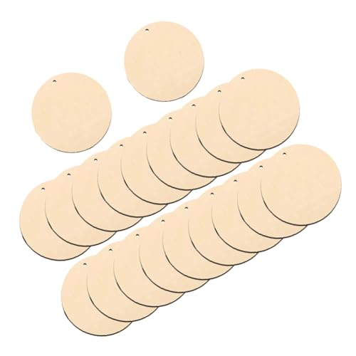 FONDOTIN 50 Stück Teiliges Runde Holzohrringe Leichte Natürliche Ohranhänger für Damen und Mädchen Modische Party und Casual Schmuck Accessoires Geometrisches Design für Vielseitigen Look von FONDOTIN