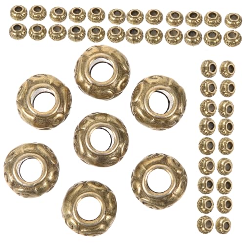 FONDOTIN 50 Stück Teiliges Säulen Abstandsperlen aus Zinklegierung für Schmuckherstellung Langlebige DIY Perlen für Halsketten Armbänder Anhänger und Bastelprojekte FONDOTIN 50 Stück Teiliges Säulen Abstandsperlen aus Zinklegierung für Schmuckherstellung Langlebige DIY Perlen für Halsketten Armbänder Anhänger und Bastelprojekte von FONDOTIN