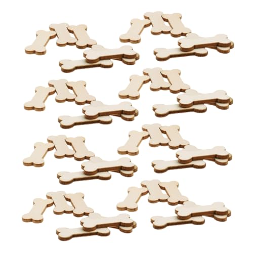 FONDOTIN 50 Stück Unfertige Holz Hundeknochen Bastelset DIY Holzfiguren für Schmuckherstellung und Heimdekoration Robuste Holzscheiben für Kreative Bastelprojekte FONDOTIN 50 Stück Unfertige Holz Hundeknochen Bastelset DIY Holzfiguren für Schmuckherstellung und Heimdekoration Robuste Holzscheiben für Kreative Bastelprojekte von FONDOTIN