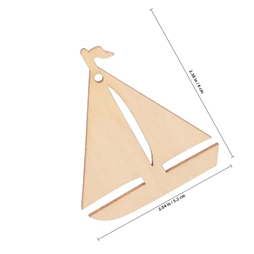 FONDOTIN 50 Stück Unvollendete Segelboot holzscheiben DIY Bastelset Natürliche Holzchips Robust Langlebig Bemalbar für Kinderhandwerk und Dekoration Kreative Segelboot holzdekoration FONDOTIN 50 Stück Unvollendete Segelboot holzscheiben DIY Bastelset Natürliche Holzchips Robust Langlebig Bemalbar für Kinderhandwerk und Dekoration Kreative Segelboot holzdekoration von FONDOTIN