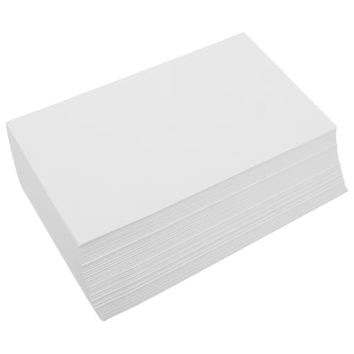 FONDOTIN 500 Blatt Druckerpapier Dickes Papier Blanko Multifunktional für Büro und Finanzen Reißfest Glatte Oberfläche Geeignet für Professionellen und Privaten Druck von FONDOTIN