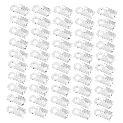 FONDOTIN 500 Stück Crimp Endkappen für Lederbänder und Schmuck für DIY Arbeiten Langlebig und Vielseitig Einsetzbar Bastelprojekten und Armbandherstellung FONDOTIN 500 Stück Crimp Endkappen für Lederbänder und Schmuck für DIY Arbeiten Langlebig und Vielseitig Einsetzbar Bastelprojekten und Armbandherstellung von FONDOTIN