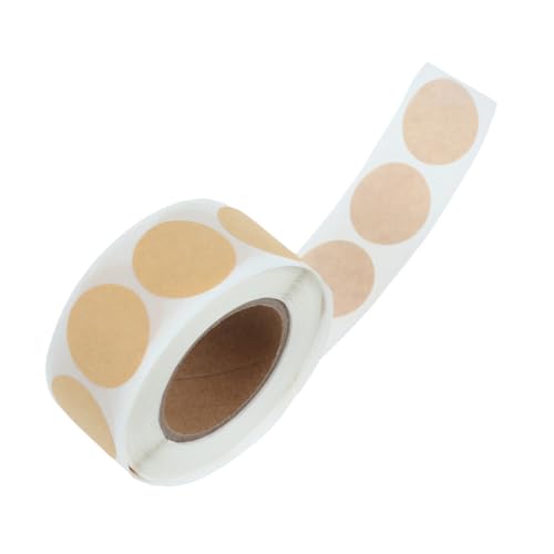 FONDOTIN 500 Stück Kraftpapier Aufkleber Rund Selbstklebend Etiketten zum Beschriften Verpackung DIY Verpackung Marmeladengläser Scrapbooking Dauerhaft Haftend FONDOTIN 500 Stück Kraftpapier Aufkleber Rund Selbstklebend Etiketten zum Beschriften Verpackung DIY Verpackung Marmeladengläser Scrapbooking Dauerhaft Haftend von FONDOTIN