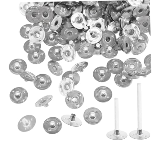FONDOTIN 500 Stück Metall Kerzendocht Basen Stabile Kerzendochthalter für DIY Kerzenherstellung Kompatibel Sichere Flammenführung Leicht und Langlebig für Kreative Bastelprojekte FONDOTIN 500 Stück Metall Kerzendocht Basen Stabile Kerzendochthalter für DIY Kerzenherstellung Kompatibel Sichere Flammenführung Leicht und Langlebig für Kreative Bastelprojekte von FONDOTIN