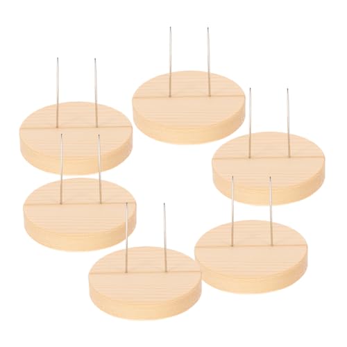 FONDOTIN 6 Sätze -ständer Gehäkelte Puppenständer Strickständer Aktionsfigur Steht Zubehör Für Die Puppenherstellung Häkelprojektständer Gehäkelte Puppenbasis Holz Beige FONDOTIN 6 Sätze -ständer Gehäkelte Puppenständer Strickständer Aktionsfigur Steht Zubehör Für Die Puppenherstellung Häkelprojektständer Gehäkelte Puppenbasis Holz Beige von FONDOTIN