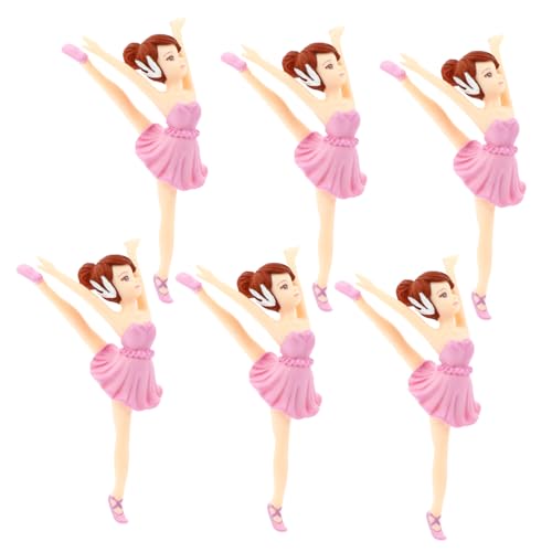 FONDOTIN 6 Stück Ballettmädchen Schlüsselbund Ballett-dessert-topper Entzückende Tortenaufsätze Kuchendeckel Für Ballettmädchen Tortenaufsätze Aus Kunststoff Violett Plastik FONDOTIN 6 Stück Ballettmädchen Schlüsselbund Ballett-dessert-topper Entzückende Tortenaufsätze Kuchendeckel Für Ballettmädchen Tortenaufsätze Aus Kunststoff Violett Plastik von FONDOTIN