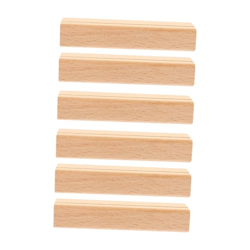 FONDOTIN 6 Stück Holz Kartenhalter Tischkartenständer Notizhalter aus Naturholz für Büro Schreibtisch Memo Foto Clips Geeignet für Hochzeit Party Dekoration FONDOTIN 6 Stück Holz Kartenhalter Tischkartenständer Notizhalter aus Naturholz für Büro Schreibtisch Memo Foto Clips Geeignet für Hochzeit Party Dekoration von FONDOTIN