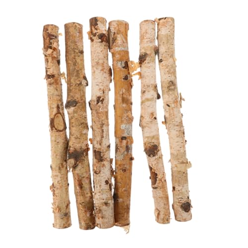FONDOTIN 6 Stück Holzstäbe Für Heimwerkerarbeiten, Natürliche Zweige, Blumenarrangements, Bastelzweige, Stäbe, Zweigdekor, Holzstäbe, Blumenprojekte, Zubehör FONDOTIN 6 Stück Holzstäbe Für Heimwerkerarbeiten, Natürliche Zweige, Blumenarrangements, Bastelzweige, Stäbe, Zweigdekor, Holzstäbe, Blumenprojekte, Zubehör von FONDOTIN
