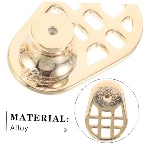 FONDOTIN 6 Stück Ohrstecker Halterungen Sicherer Verschluss Locking Earring Stabilizer Für Schwere Ohrringe Gegen Hängende Ohrläppchen Damen Herren Zubehör FONDOTIN 6 Stück Ohrstecker Halterungen Sicherer Verschluss Locking Earring Stabilizer Für Schwere Ohrringe Gegen Hängende Ohrläppchen Damen Herren Zubehör von FONDOTIN