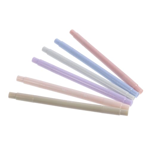FONDOTIN 6 Stück Pastell Textmarker Marker Stifte Aesthetic Colored Pens für Schule Büro Journal Notizen Markieren mit Weicher Keilspitze Ergonomisch Griff FONDOTIN 6 Stück Pastell Textmarker Marker Stifte Aesthetic Colored Pens für Schule Büro Journal Notizen Markieren mit Weicher Keilspitze Ergonomisch Griff von FONDOTIN