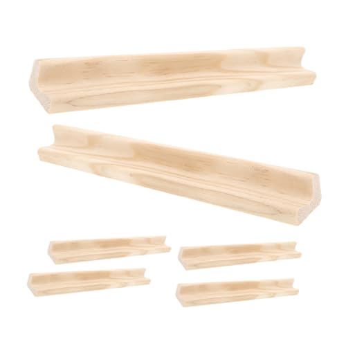 FONDOTIN 6 Stück Teiliges Holz Domino Tablett Robustes Holz Fliesen Regal Vielseitiger Buchstabenhalter für Mexikanisches Zugspiel Mahjong DIY Dekoration FONDOTIN 6 Stück Teiliges Holz Domino Tablett Robustes Holz Fliesen Regal Vielseitiger Buchstabenhalter für Mexikanisches Zugspiel Mahjong DIY Dekoration von FONDOTIN