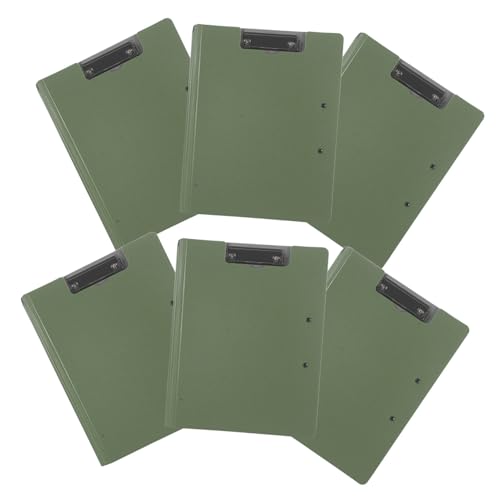 FONDOTIN 6 Stück Teiliges Klemmbrett Faltbar Dokumentenhalter mit Horizontaler und Vertikaler Schreibfunktion Vielseitiger Schreibunterlage und Aktenorganizer für Büro Meetings und FONDOTIN 6 Stück Teiliges Klemmbrett Faltbar Dokumentenhalter mit Horizontaler und Vertikaler Schreibfunktion Vielseitiger Schreibunterlage und Aktenorganizer für Büro Meetings und von FONDOTIN