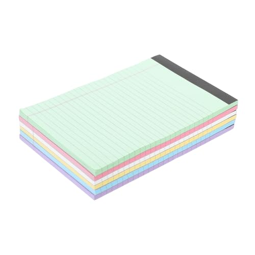 FONDOTIN 6 Stück Teiliges Liniertes Notizblock Abreißbare Schreibblöcke Farben Kleine Notepads für Büro Schule Tägliche Planung und Notizen und Tragbar für Unterwegs FONDOTIN 6 Stück Teiliges Liniertes Notizblock Abreißbare Schreibblöcke Farben Kleine Notepads für Büro Schule Tägliche Planung und Notizen und Tragbar für Unterwegs von FONDOTIN