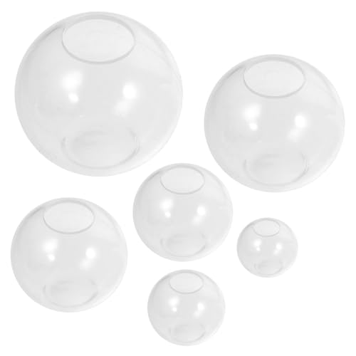 FONDOTIN 6 Stück Teiliges Silikonform Kugelförmig DIY Resin Harzform Ball Silikon Gießform für Kristallkugel Schmuckherstellung Handwerk Zubehör FONDOTIN 6 Stück Teiliges Silikonform Kugelförmig DIY Resin Harzform Ball Silikon Gießform für Kristallkugel Schmuckherstellung Handwerk Zubehör von FONDOTIN