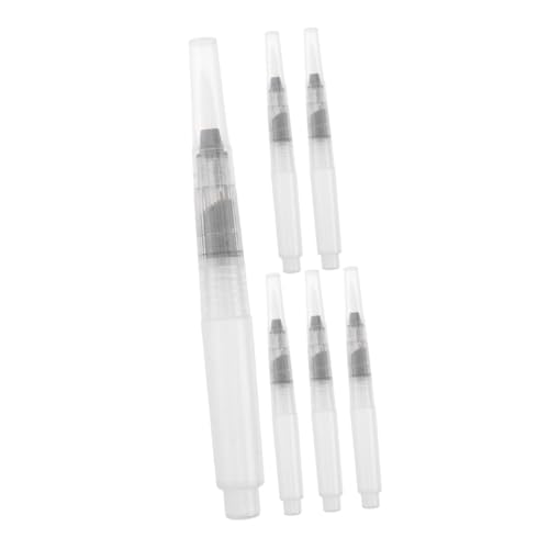 FONDOTIN 6 Stück Wasserlösliche Buntstifte Bleistifte Umschlagpaste Aquarell-nachfüllungen Umschlagkleber-verschließer Wasserstift Aquarell-pinsel-marker Weißer Stift Transparent Plastik FONDOTIN 6 Stück Wasserlösliche Buntstifte Bleistifte Umschlagpaste Aquarell-nachfüllungen Umschlagkleber-verschließer Wasserstift Aquarell-pinsel-marker Weißer Stift Transparent Plastik von FONDOTIN