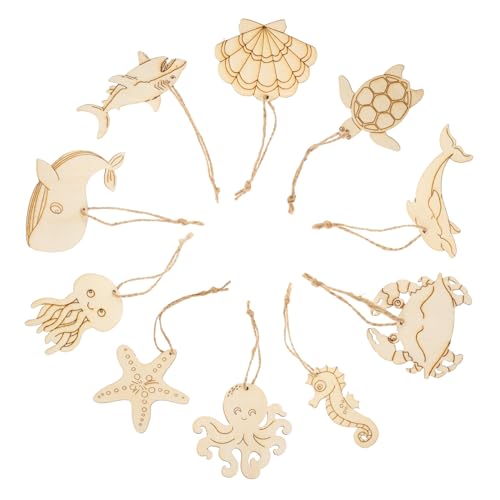 FONDOTIN 60 Stück Teiliges Holzscheiben in Form von Meerestieren Naturbelassene Holz Ausschnitte für DIY Bastelarbeiten Bemalbare Holztiere aus Holz für Kreative Holzmalerei und Dekoration FONDOTIN 60 Stück Teiliges Holzscheiben in Form von Meerestieren Naturbelassene Holz Ausschnitte für DIY Bastelarbeiten Bemalbare Holztiere aus Holz für Kreative Holzmalerei und Dekoration von FONDOTIN