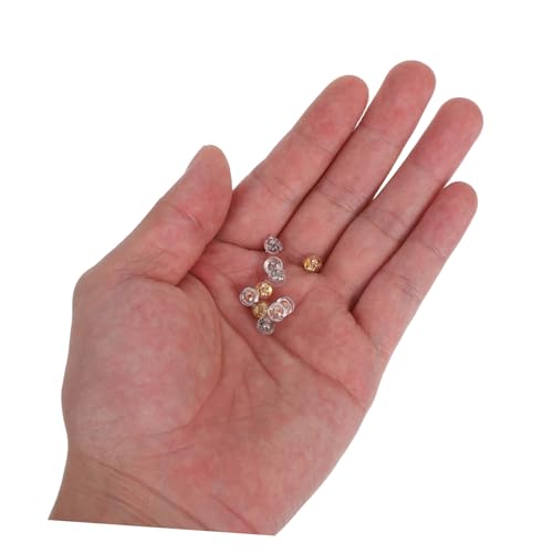 FONDOTIN 60 Stück Teiliges Silikon Ohrstecker Verschlüsse Weiche Transparente Ohrstecker Stopper Hautfreundlich Sicherer Halt für Empfindliche Ohren Passend für Loch FONDOTIN 60 Stück Teiliges Silikon Ohrstecker Verschlüsse Weiche Transparente Ohrstecker Stopper Hautfreundlich Sicherer Halt für Empfindliche Ohren Passend für Loch von FONDOTIN