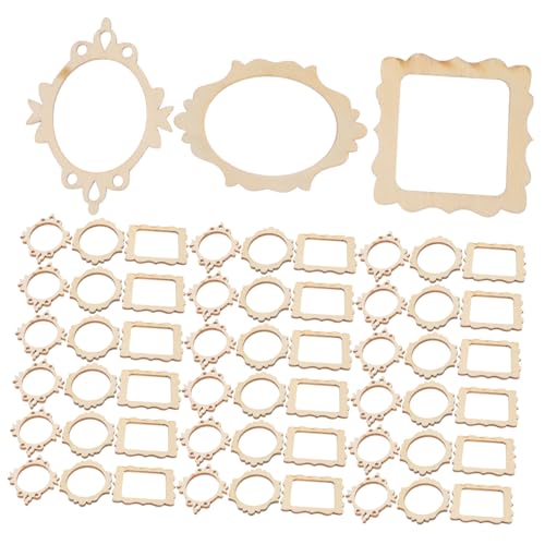 FONDOTIN 60 Stück Unvollendete Holzscheiben zum Basteln Leichte Holzplättchen Hohle Holzstücke für DIY Dekoration Bemalbar für Handwerk Geschenke Geburtstags Erinnerungsdekorationen FONDOTIN 60 Stück Unvollendete Holzscheiben zum Basteln Leichte Holzplättchen Hohle Holzstücke für DIY Dekoration Bemalbar für Handwerk Geschenke Geburtstags Erinnerungsdekorationen von FONDOTIN