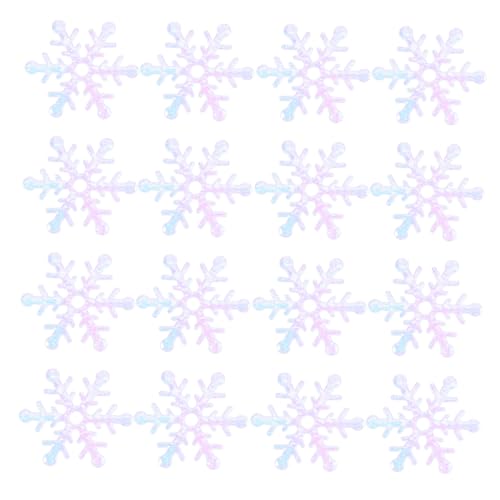 FONDOTIN 600 Stk. Weihnachts Schneeflocken Konfetti Weiß Glitzernde Streudeko für Tischdekoration Festliche Party Weihnachten FONDOTIN 600 Stk. Weihnachts Schneeflocken Konfetti Weiß Glitzernde Streudeko für Tischdekoration Festliche Party Weihnachten von FONDOTIN