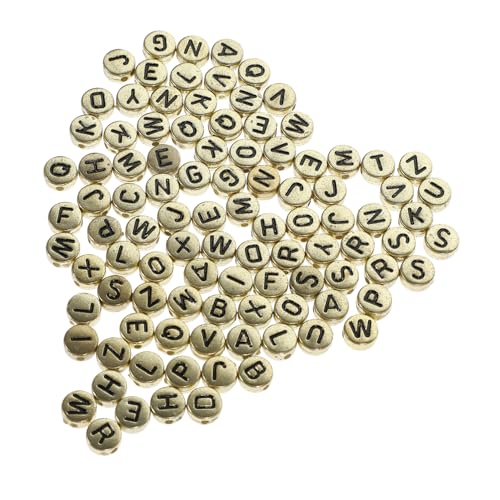 FONDOTIN 600 Stück Acryl Buchstabenperlen DIY Schmuckzubehör für Armbänder Halsketten Anhänger Basteln Mehrfarbiges Alphabet Zubehör für Kreative Schmuckherstellung FONDOTIN 600 Stück Acryl Buchstabenperlen DIY Schmuckzubehör für Armbänder Halsketten Anhänger Basteln Mehrfarbiges Alphabet Zubehör für Kreative Schmuckherstellung von FONDOTIN