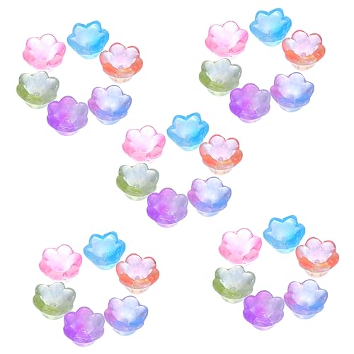 FONDOTIN 60Stücke DIY Blumenperlenkappen Perlenkappen für Schmuckherstellung Vielseitig Einsetzbar für Armbänder und Langlebig FONDOTIN 60Stücke DIY Blumenperlenkappen Perlenkappen für Schmuckherstellung Vielseitig Einsetzbar für Armbänder und Langlebig von FONDOTIN