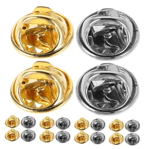 FONDOTIN 60er-set Pin-rückseiten: Blanko-pins, Butterfly-clutch-pins-halter, Emaille-pin-verschluss-rückseiten, Krawattennadeln, Schmuck-rückseiten, Verschluss Für Brosche, Revers, von FONDOTIN
