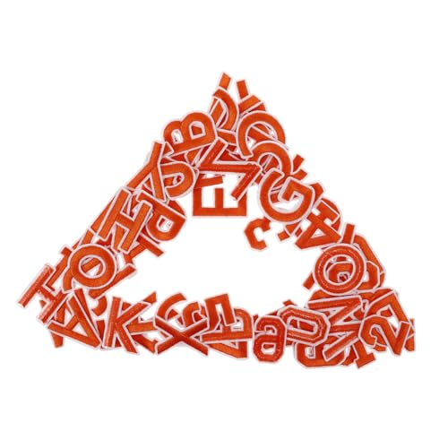FONDOTIN 72 Stück Teiliges Bügelflicken Bunten Bestickten Buchstaben und Zahlen in Orange für Kleidung Rucksäcke Hüte und Jeans Flexible DIY Applikationen für Individuelle Textilveredelung FONDOTIN 72 Stück Teiliges Bügelflicken Bunten Bestickten Buchstaben und Zahlen in Orange für Kleidung Rucksäcke Hüte und Jeans Flexible DIY Applikationen für Individuelle Textilveredelung von FONDOTIN