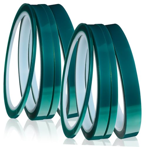 FONDOTIN 8 Rollen Hitzebeständiges Wärmeband für Sublimation Klebeband Hitzebeständige Folie Reparaturband Elektronik DIY Thermotransferdruck Tassen Shirts FONDOTIN 8 Rollen Hitzebeständiges Wärmeband für Sublimation Klebeband Hitzebeständige Folie Reparaturband Elektronik DIY Thermotransferdruck Tassen Shirts von FONDOTIN