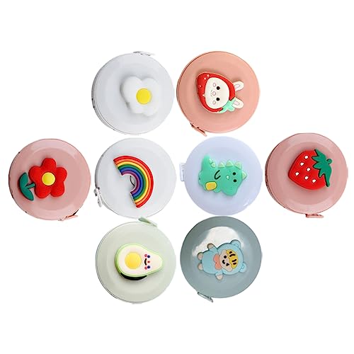 FONDOTIN 8 Stck Teiliges Mini Maßband Cartoon Einziehbares Maßband Doppelseitig Präzise Messungen für Körpermaße DIY Basteln Handliches Buntes Nähzubehör für Vielseitige Anwendungen FONDOTIN 8 Stck Teiliges Mini Maßband Cartoon Einziehbares Maßband Doppelseitig Präzise Messungen für Körpermaße DIY Basteln Handliches Buntes Nähzubehör für Vielseitige Anwendungen von FONDOTIN
