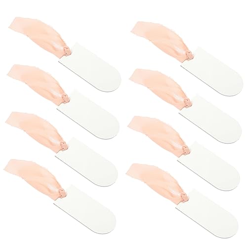 FONDOTIN 8 Stück Sitzplatz-tags Für Hochzeiten Weg Hochzeitsdekorationen Reserviert Stuhlreservierungsschilder Hochzeitsanweisungen Zeichen Gruß Kartenhalter Platzieren Unser Silber Acryl von FONDOTIN