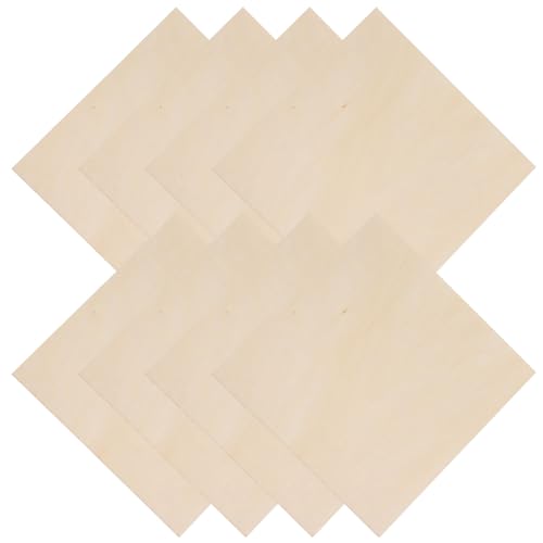 FONDOTIN 8 Stück Teiliges Graffiti Holz Zuschnitte zum Malen DIY Holzschneider für Kreative Bastelarbeiten und Innendekoration für Handmalerei und Kunstprojekte von FONDOTIN