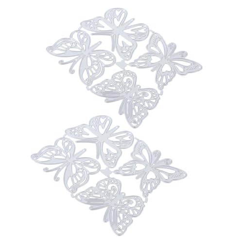 FONDOTIN 8 Stück Teiliges Schmetterling Metall Stanzformen aus Langlebigem Carbonstahl Präzise Muster für DIY Kartengestaltung und Scrapbooking Kreative Bastelwerkzeuge für Handarbeit FONDOTIN 8 Stück Teiliges Schmetterling Metall Stanzformen aus Langlebigem Carbonstahl Präzise Muster für DIY Kartengestaltung und Scrapbooking Kreative Bastelwerkzeuge für Handarbeit von FONDOTIN