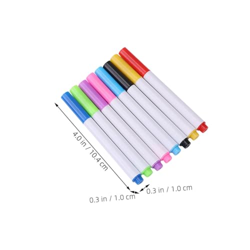 FONDOTIN 8 Stück Teiliges Whiteboard Marker mit Feiner Spitze Abwischbar Magnetisch Haftend Wasserbasiert Farbig Praktische Trockenmarker für Büro Schule und Zuhause FONDOTIN 8 Stück Teiliges Whiteboard Marker mit Feiner Spitze Abwischbar Magnetisch Haftend Wasserbasiert Farbig Praktische Trockenmarker für Büro Schule und Zuhause von FONDOTIN