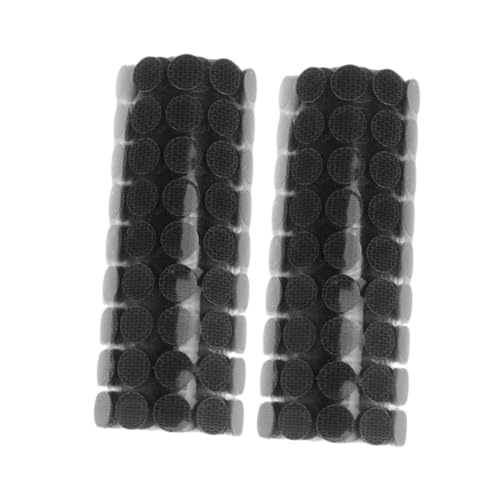 FONDOTIN 900 Stk. Selbstklebende Rund Klettpunkte Stark Haftend Doppelseitig Klettband Dot Tape für Kabel DIY und Befestigung von FONDOTIN