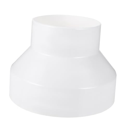 FONDOTIN Abs Lüftungsadapter Reduzierer Ventilationsrohr Verbinder Ducting Reduzierstück Kompatibel für Abluftschlauch Abzugshaube Trockner Dunstabzug Küche Bad Hvac System von FONDOTIN