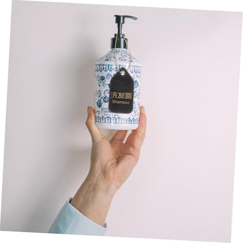FONDOTIN Acryl Shampoo Spender Etiketten Wiederverwendbare Badezimmer Flaschenanhänger Wasserdichte Badetiketten für Shampoo Duschgel Hotel und Zuhause FONDOTIN Acryl Shampoo Spender Etiketten Wiederverwendbare Badezimmer Flaschenanhänger Wasserdichte Badetiketten für Shampoo Duschgel Hotel und Zuhause von FONDOTIN