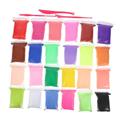FONDOTIN Air Dry Polymer Clay Farben Leicht Modelliermasse Modellierfähig für Basteln DIY Kreative Trocknet Luft Geeignet für Jungen Mädchen Kindergarten von FONDOTIN