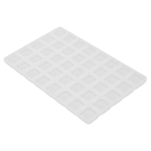 FONDOTIN Alphabet Silikonform für Schlüsselanhänger DIY Gießform für Handwerksprojekte Wiederverwendbar für Personalisierte Anhänger und Schmuckherstellung von FONDOTIN