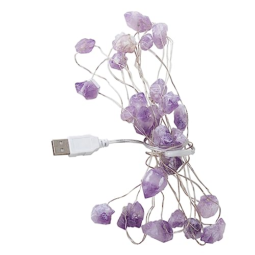 FONDOTIN Amethyst-lichterkette – 30 Warmweiße Weihnachtssterne Usb-weihnachtsdekorationen Weihnachtsdekoration Für Den Innenbereich Für Wohnzimmer Schlafzimmer FONDOTIN Amethyst-lichterkette – 30 Warmweiße Weihnachtssterne Usb-weihnachtsdekorationen Weihnachtsdekoration Für Den Innenbereich Für Wohnzimmer Schlafzimmer von FONDOTIN