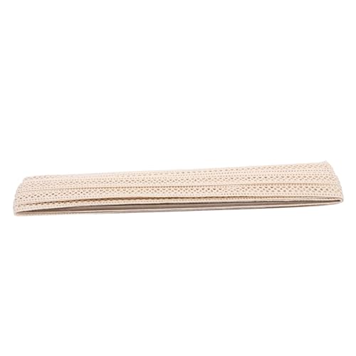 FONDOTIN Baumwoll spitzenband Weiche Elegante Blumenbordüre Vielseitig für Kleidung Haar Schuhdekoration Komfortabel Langlebig zum Nähen und Basteln von FONDOTIN