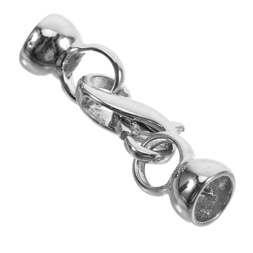 FONDOTIN Bell Hummerschnalle Karabinerverschluss aus Edelstahl Kit zur Herstellung von Charm-Armbändern Charms anclipsen Halskette Magnetverschluss stark Schmuck Hummerschere Kupfer Silber FONDOTIN Bell Hummerschnalle Karabinerverschluss aus Edelstahl Kit zur Herstellung von Charm-Armbändern Charms anclipsen Halskette Magnetverschluss stark Schmuck Hummerschere Kupfer Silber von FONDOTIN