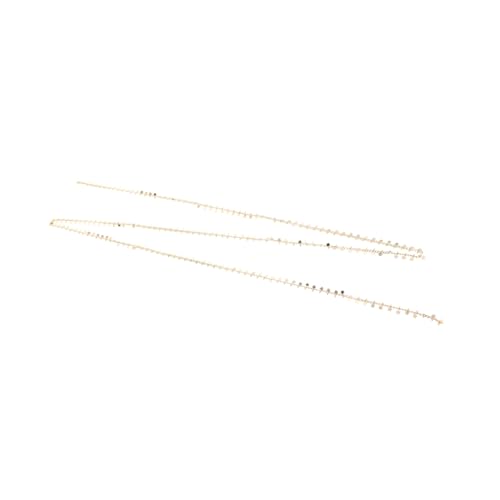 FONDOTIN Bunte DIY Schmuckkette Langlebige Kupferkette mit Pentagramm Anhänger Vielseitige Näh Pulloverketten für Kreative Kleidungsdekoration und Schmuckherstellung FONDOTIN Bunte DIY Schmuckkette Langlebige Kupferkette mit Pentagramm Anhänger Vielseitige Näh Pulloverketten für Kreative Kleidungsdekoration und Schmuckherstellung von FONDOTIN