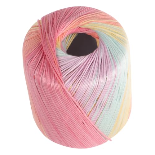 FONDOTIN Buntes Häkelgarn zum Stricken Dickes Flexibles Strickgarn für DIY Handarbeiten Strapazierfähiges Weiches Garn für Pullover Schals und Kreative Projekte von FONDOTIN