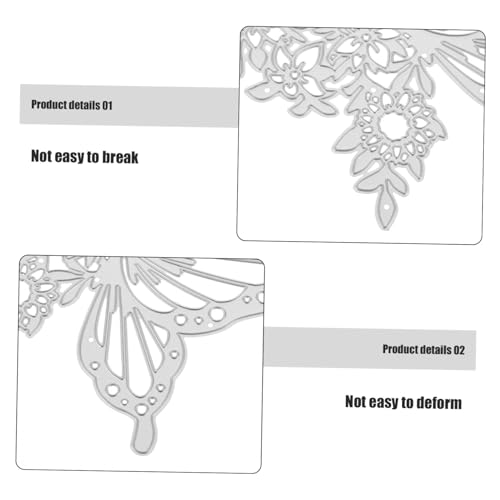 FONDOTIN Carbonstahl Schmetterling Stanzschablonen Prägeschablonen Metall Stanzformen für Bastelarbeiten Kartenherstellung Scrapbooking DIY Papierkunst Langlebig Präzise FONDOTIN Carbonstahl Schmetterling Stanzschablonen Prägeschablonen Metall Stanzformen für Bastelarbeiten Kartenherstellung Scrapbooking DIY Papierkunst Langlebig Präzise von FONDOTIN