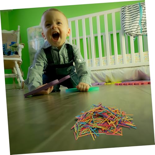 FONDOTIN DIY Holzstäbchen Bunte Bastelmaterialien für Originelles Basteln Handgemachte Holzstäbe für Bastelset Konzentration und Fantasie FONDOTIN DIY Holzstäbchen Bunte Bastelmaterialien für Originelles Basteln Handgemachte Holzstäbe für Bastelset Konzentration und Fantasie von FONDOTIN