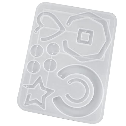 FONDOTIN DIY Silikon Schmuckform für Ohrringe und Anhänger Kreative Gießform für Selbstgemachten Schmuck Vielseitige Silikonform für Designs und Kunstwerke FONDOTIN DIY Silikon Schmuckform für Ohrringe und Anhänger Kreative Gießform für Selbstgemachten Schmuck Vielseitige Silikonform für Designs und Kunstwerke von FONDOTIN